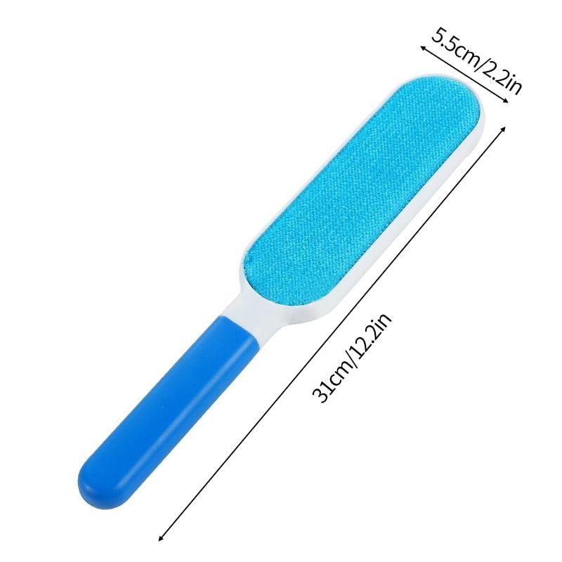 Reusable Pet Hair Remover with Self-Cleaning Base