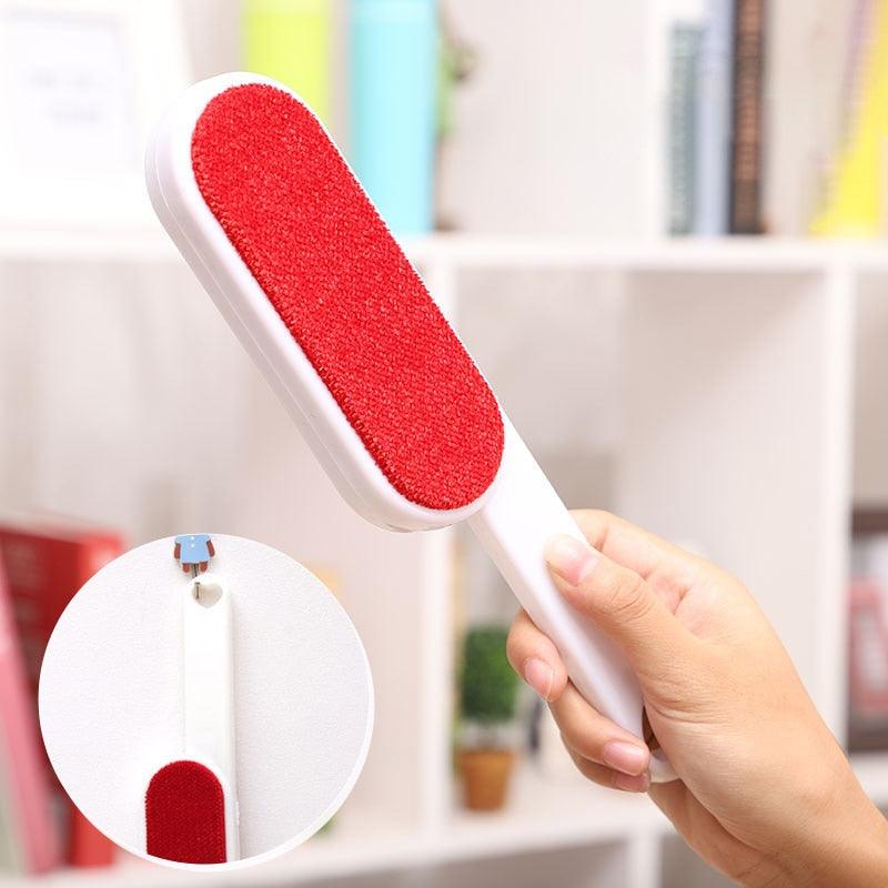 Reusable Pet Hair Remover with Self-Cleaning Base