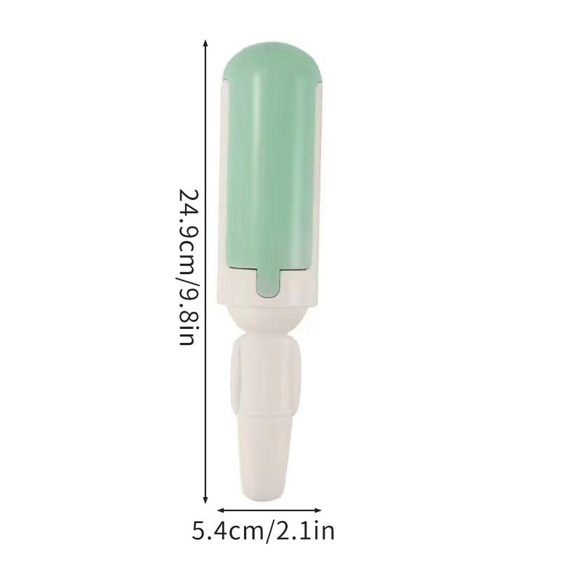 Reusable Pet Hair Remover with Self-Cleaning Base