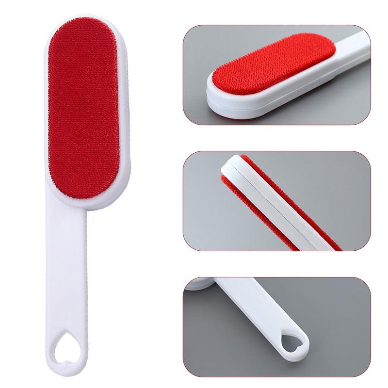 Reusable Pet Hair Remover with Self-Cleaning Base