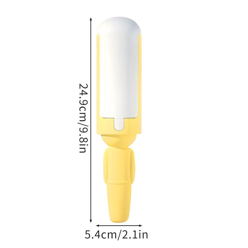 Reusable Pet Hair Remover with Self-Cleaning Base